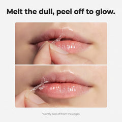 Laka Soothing Prep Lip Mask, 10ml/0.33 fl.oz, Cooling Peel-Off Lip Mask, Gentle Daily Exfoliator for Lips, Hygienic & Easy Application, Daily Lip Care, K-Beauty